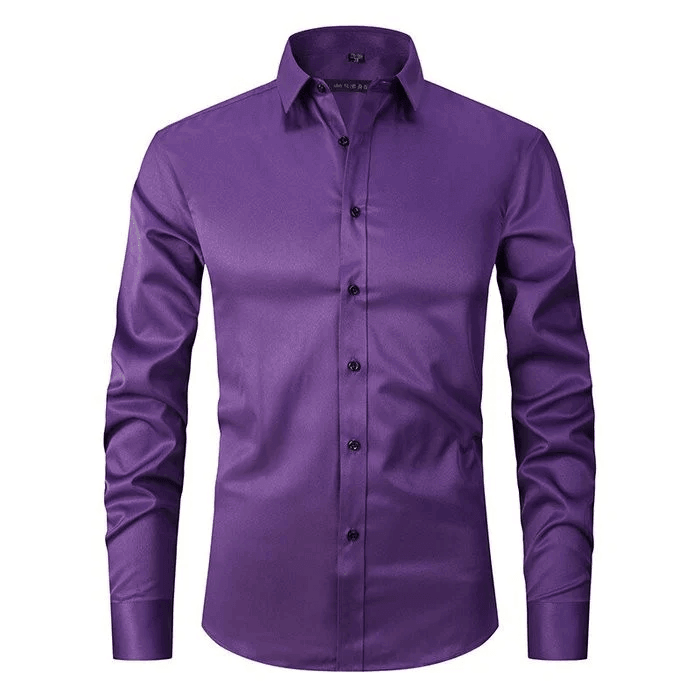 The Max | ElasticFiit™ - Special Slim Anti-Wrinkle Shirt 