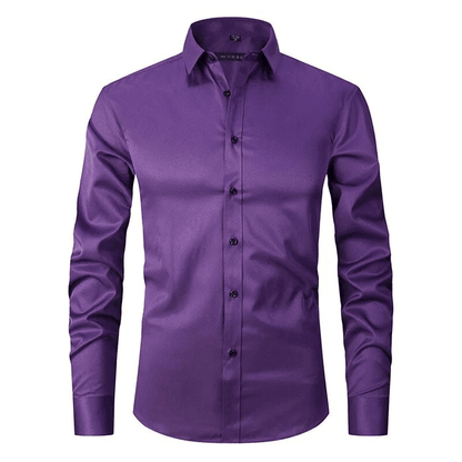 The Max | ElasticFiit™ - Special Slim Anti-Wrinkle Shirt 