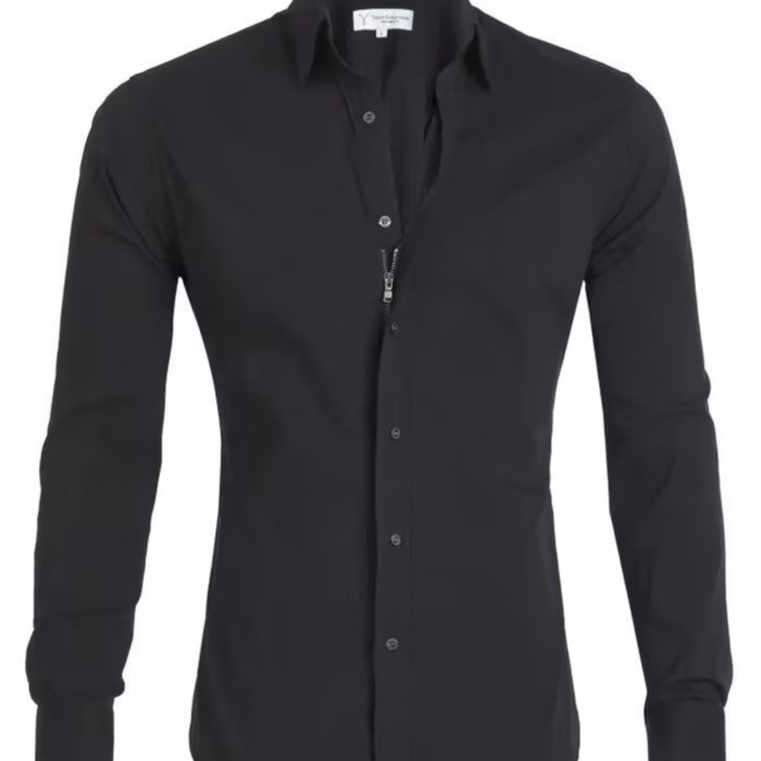The Max | Slim shirt with special zipper 