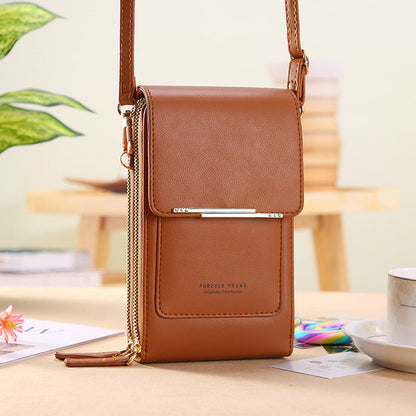 The Max | Leather Crossbody Bag with Touchscreen 