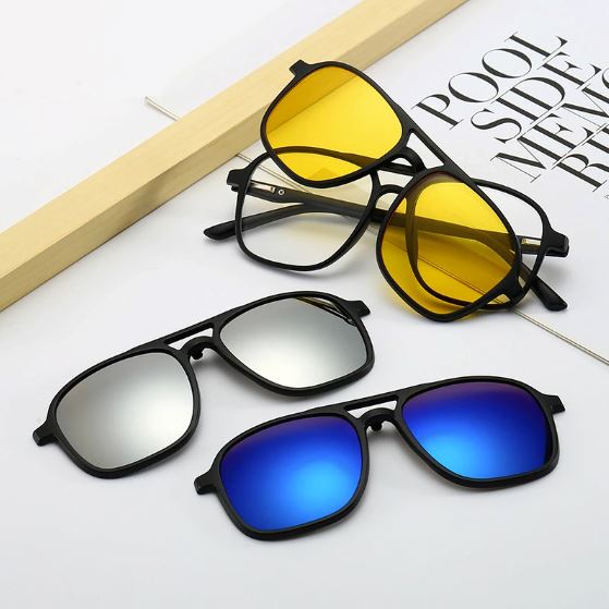 The Max | Lunettes 6 en 1 modernes et décontractées